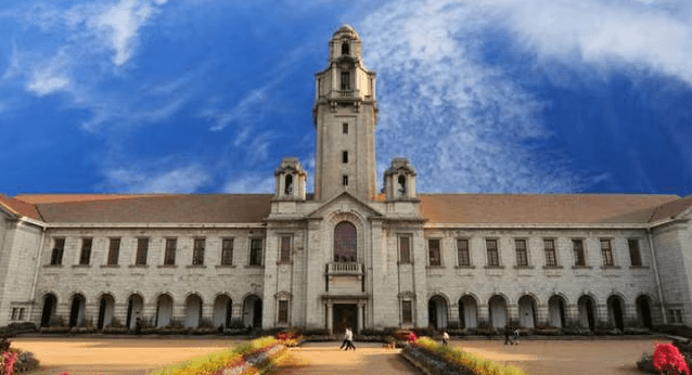 Campus view of IISc Bengaluru